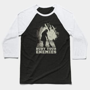 Bury Your Enemies // Vintage Scary Night Baseball T-Shirt